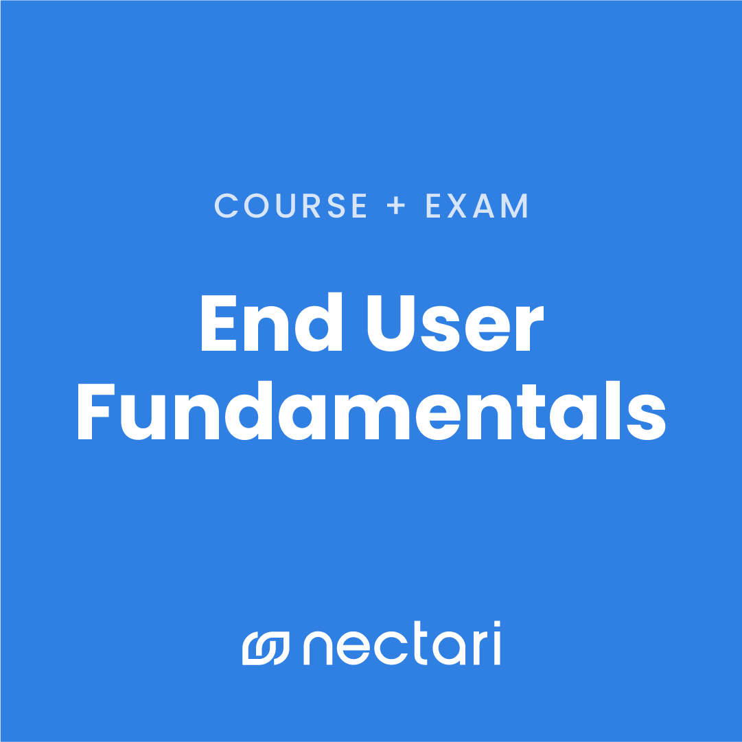 Cours de base pour utilisateur final - 3 Mois