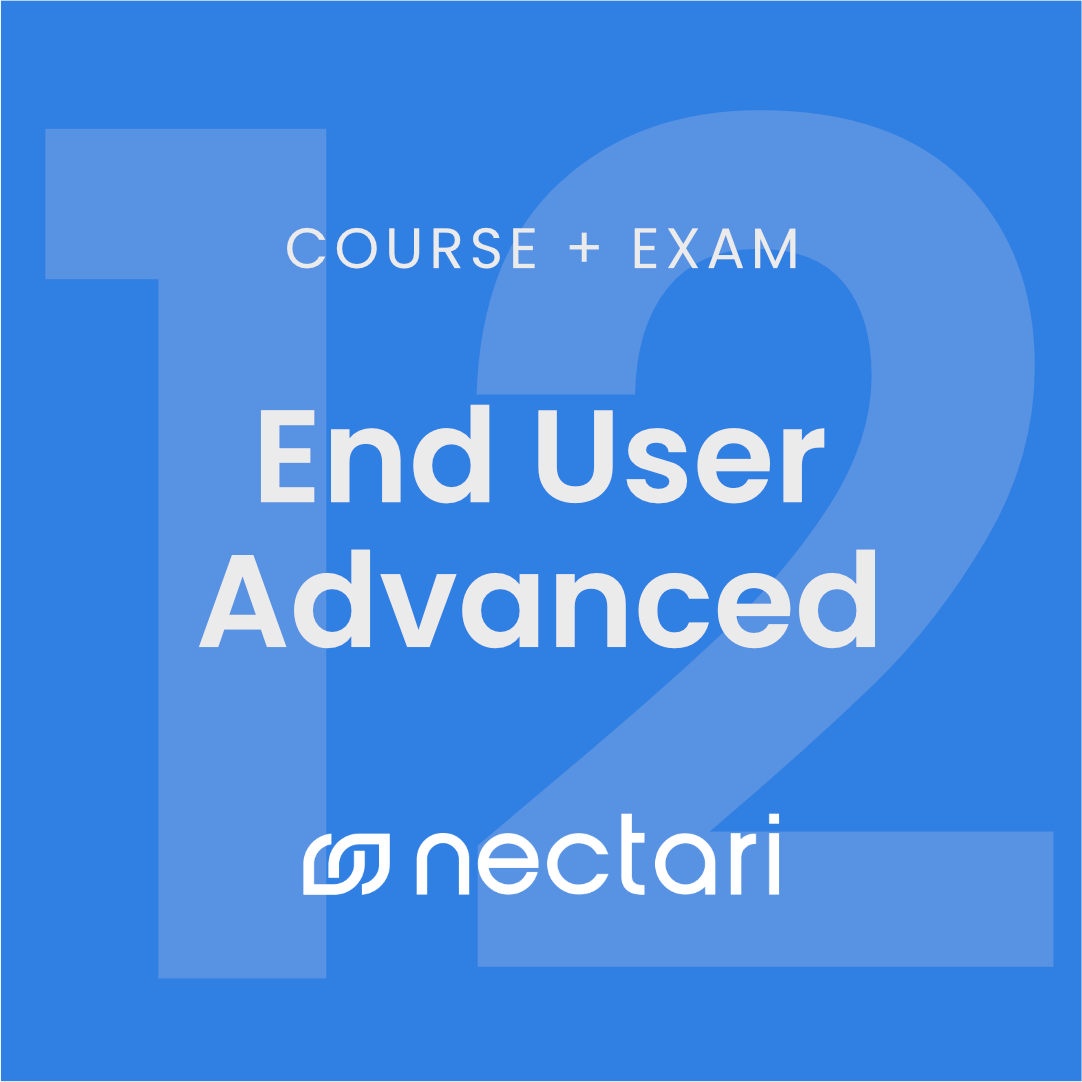 Cours End User Advanced - 12 Mois