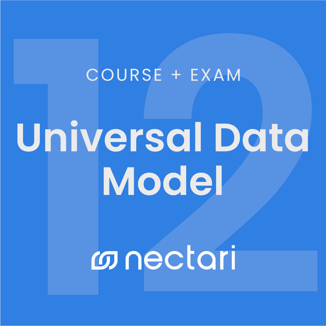 Universal Data Model Course - 12 months
