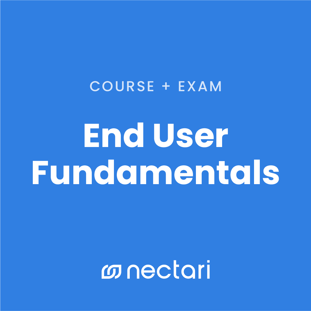 End User Fundamentals Course - 12 Months