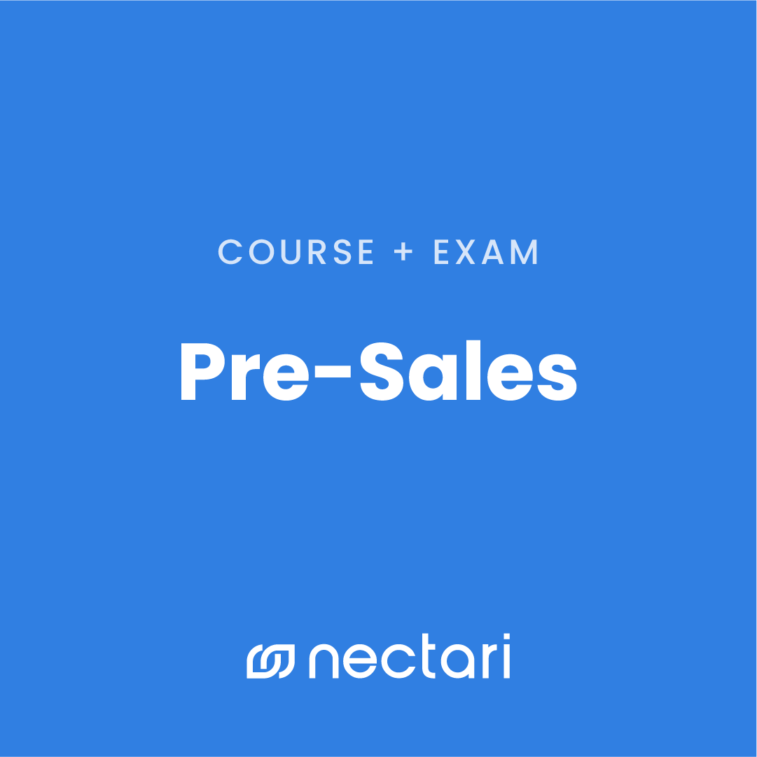 Pre-Sales Course (August 15, 2022)