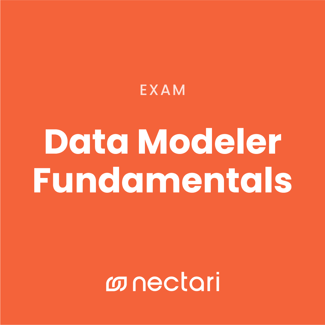 Data Modeler Fundamentals Exam